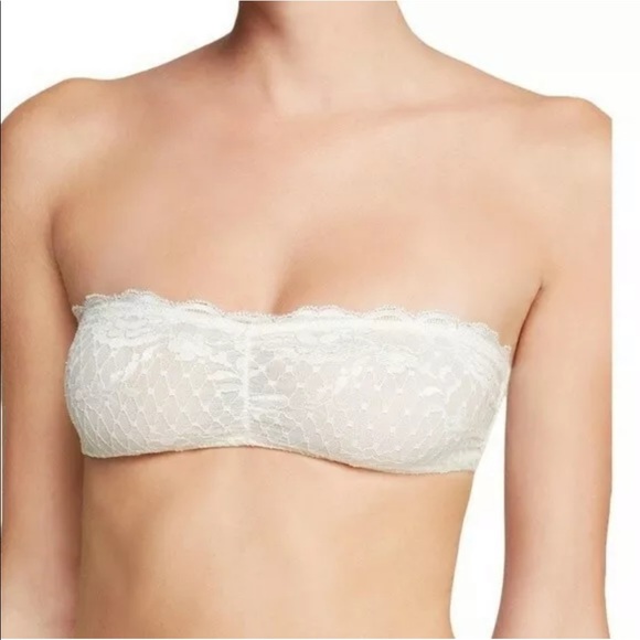 Intimately FP Lace bandeau strappy back White - Picture 2 of 8
